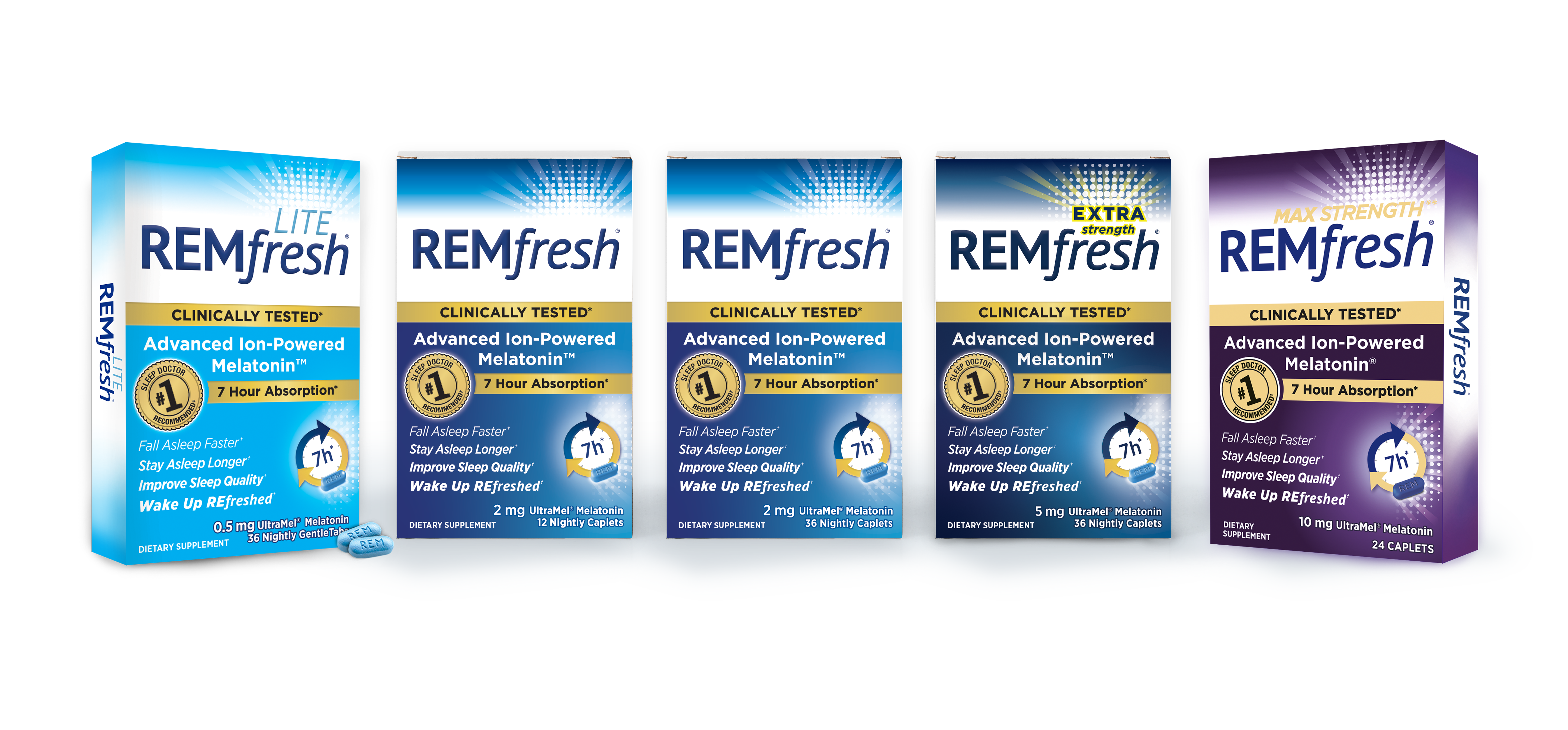 REMfresh 2mg Advanced Melatonin Sleep Aid Supplement