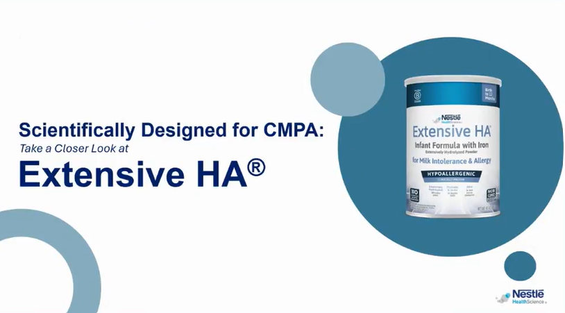 Oct 29 webinar: Scientifically Designed for CMPA