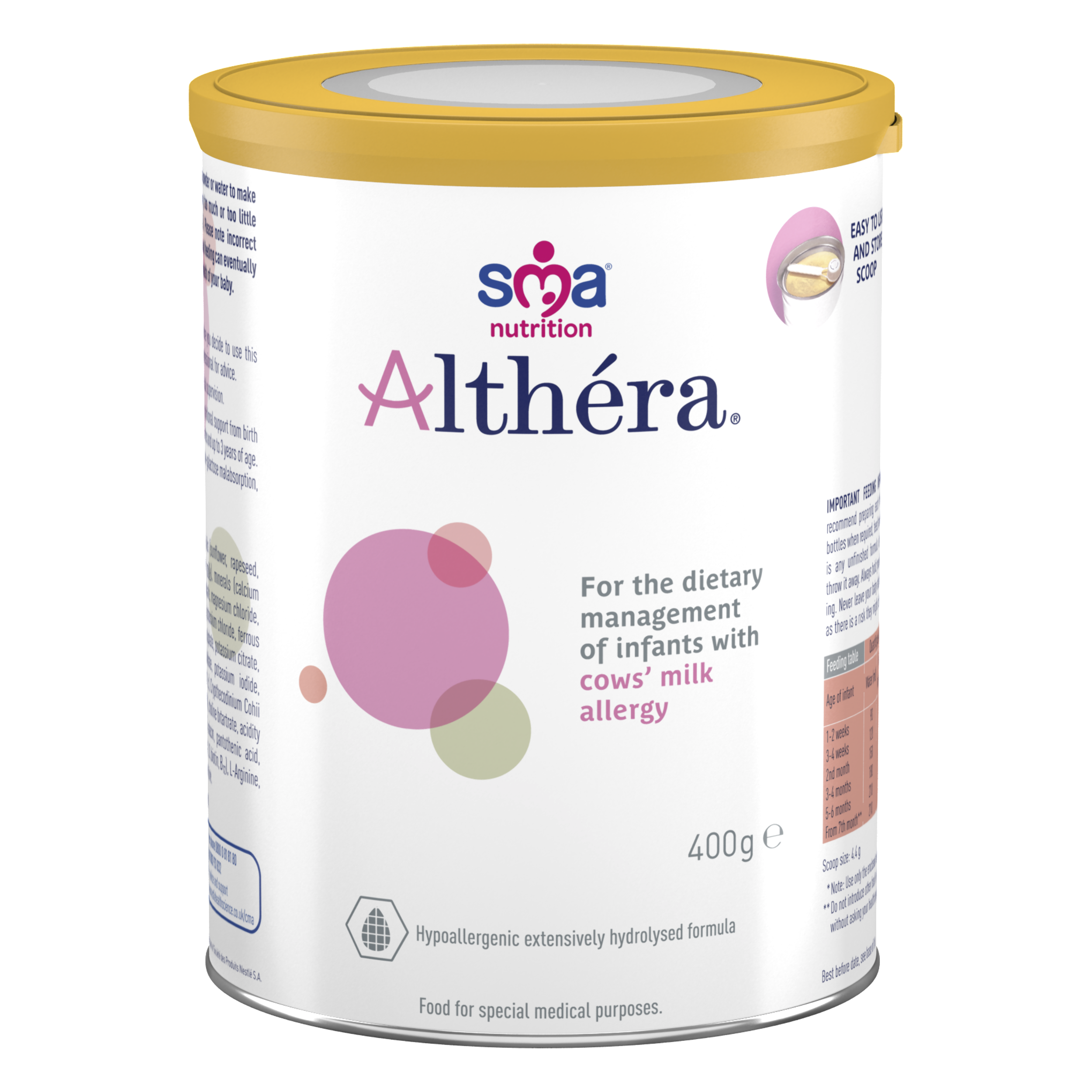 Althéra® - Nutrition Information