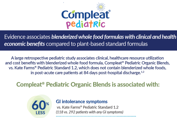 COMPLEAT COB Pediatric NASPGHAN Evidence vs KF PowerPack