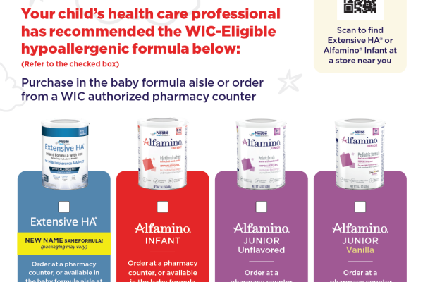 Pediatric Allergy WIC Patient Availability Tearpad Pediatric Allergy WIC Patient Availability Tearpad