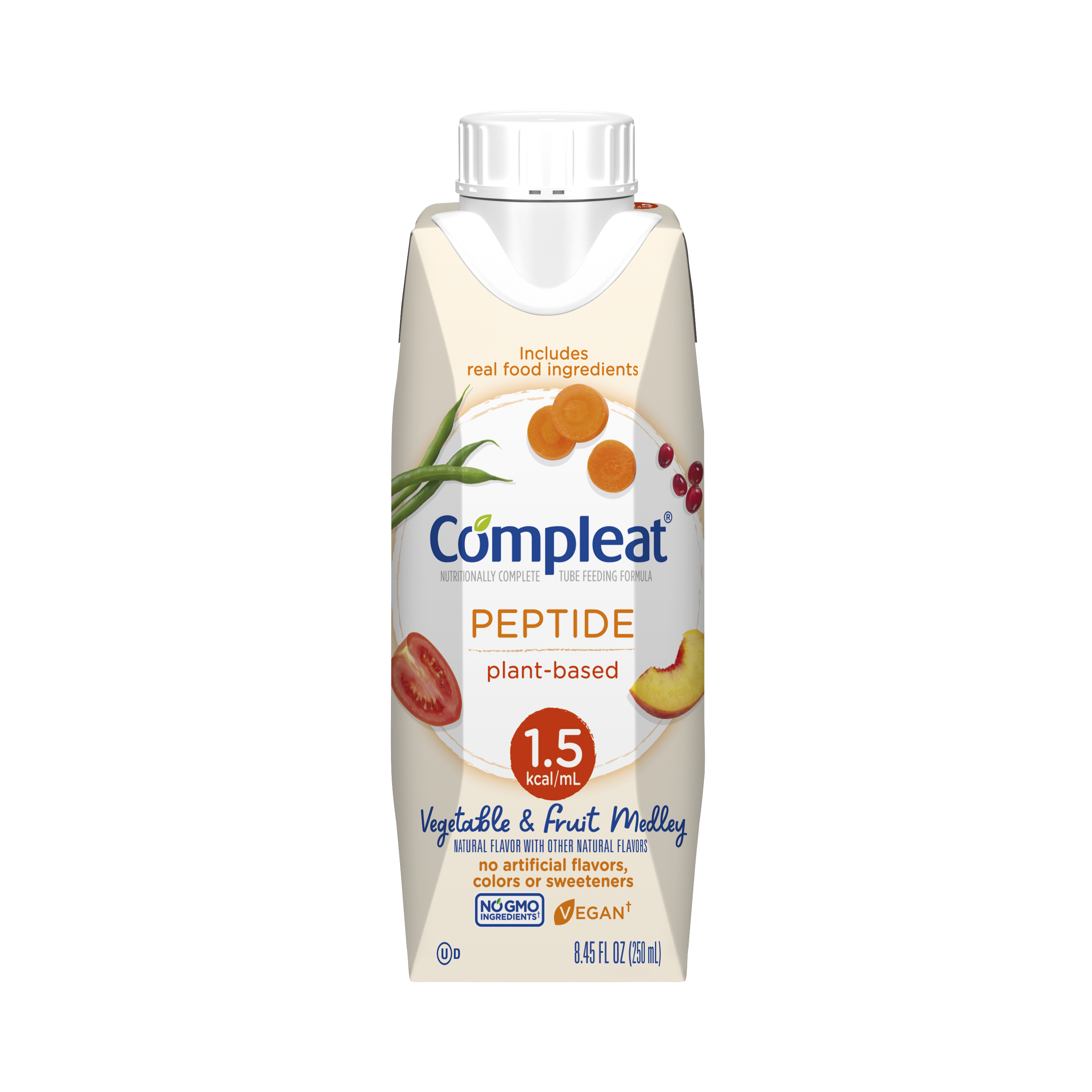 Compleat® Peptide 1.5 Plant-based tube feeding formula